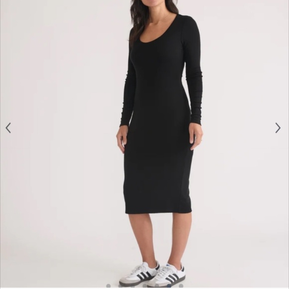 Marine Layer Lexi Ribbed Midi - Picture 2 of 7
